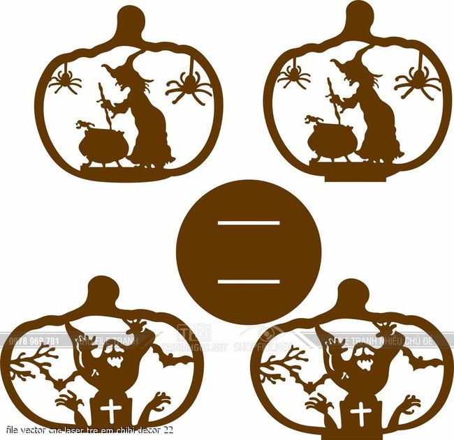 file vector cnc laser tre em chibi decor 22