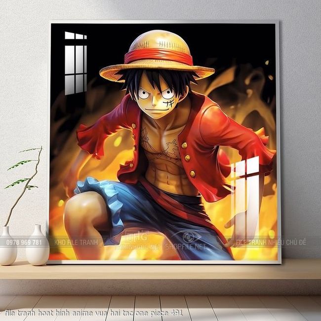 file tranh hoat hinh anime vua hai tac one piece 491