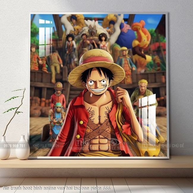file tranh hoat hinh anime vua hai tac one piece 666