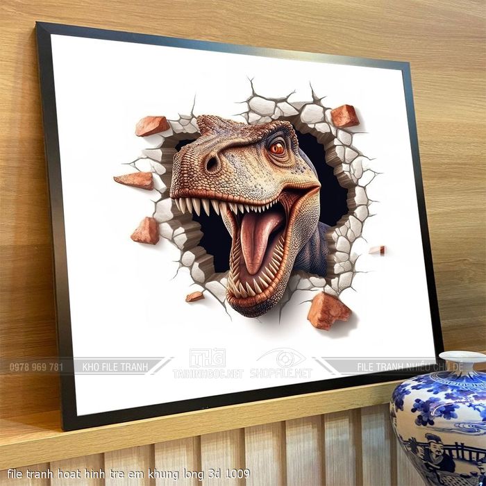 file tranh hoat hinh tre em khung long 3d 1009