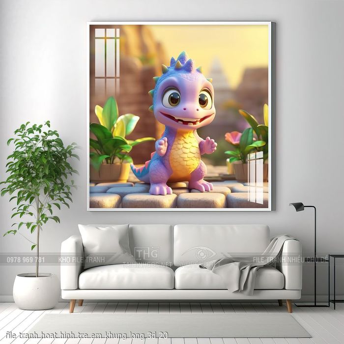 file tranh hoat hinh tre em khung long 3d 20