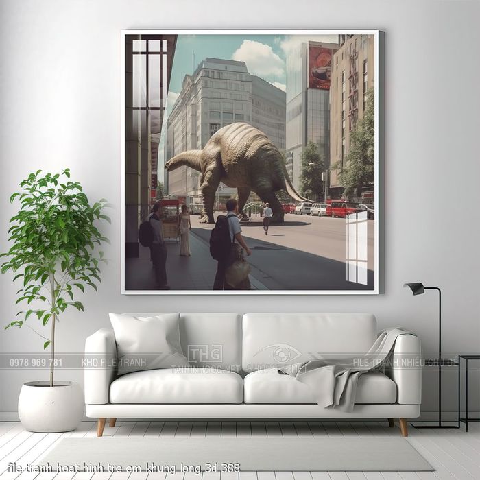 file tranh hoat hinh tre em khung long 3d 388