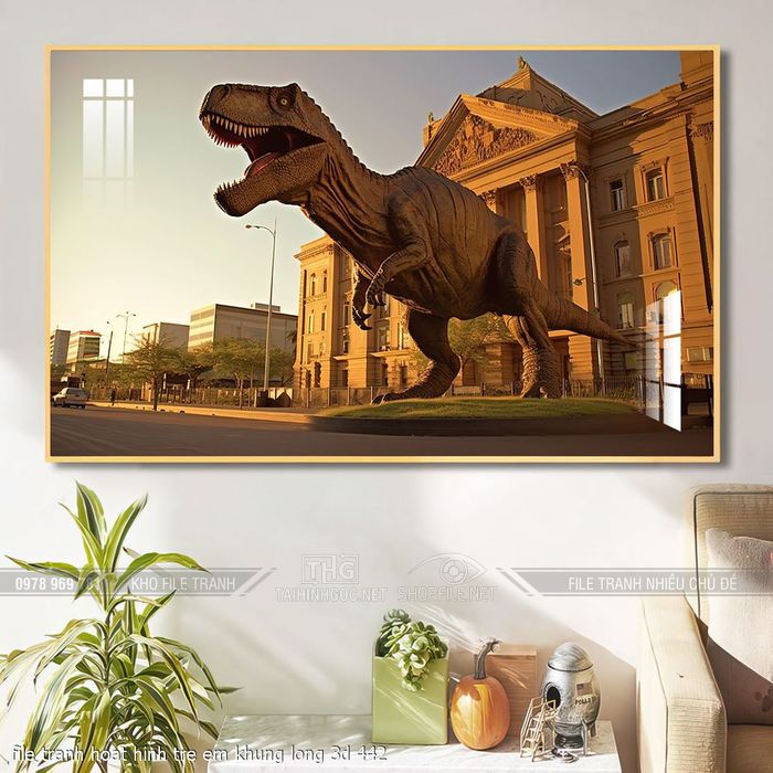 file tranh hoat hinh tre em khung long 3d 442