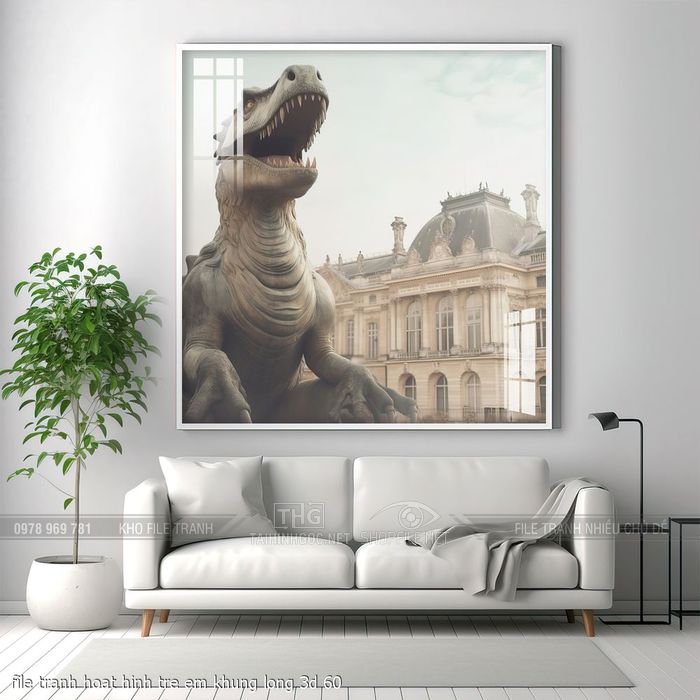 file tranh hoat hinh tre em khung long 3d 60