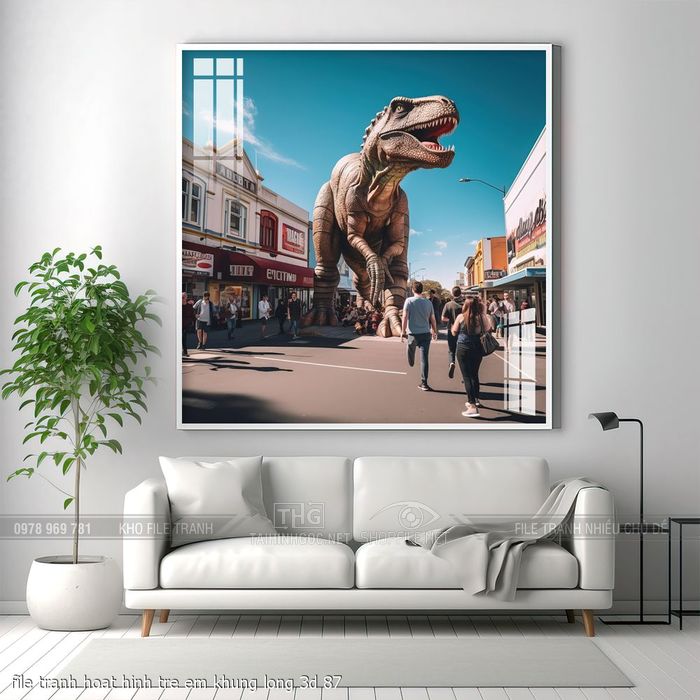 file tranh hoat hinh tre em khung long 3d 87