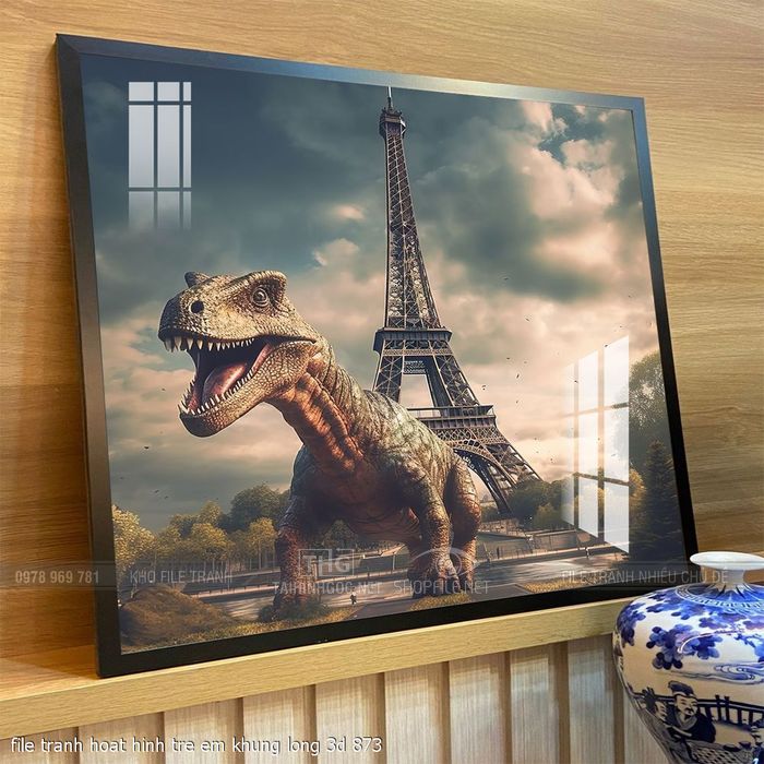 file tranh hoat hinh tre em khung long 3d 873