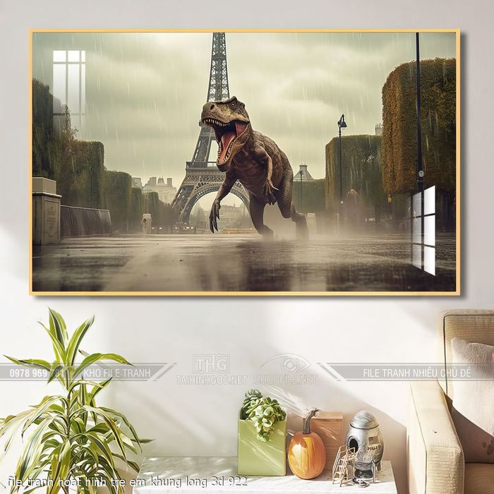 file tranh hoat hinh tre em khung long 3d 922