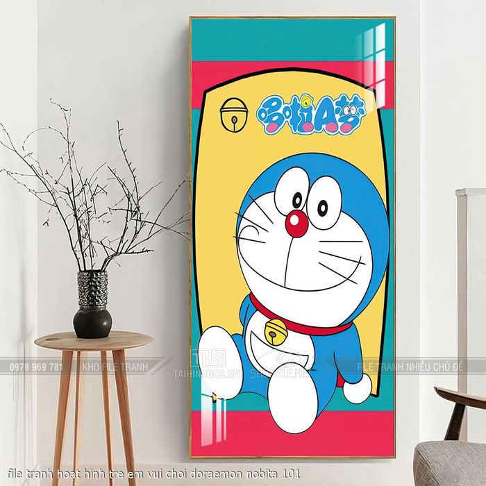file tranh hoat hinh tre em vui choi doraemon nobita 101