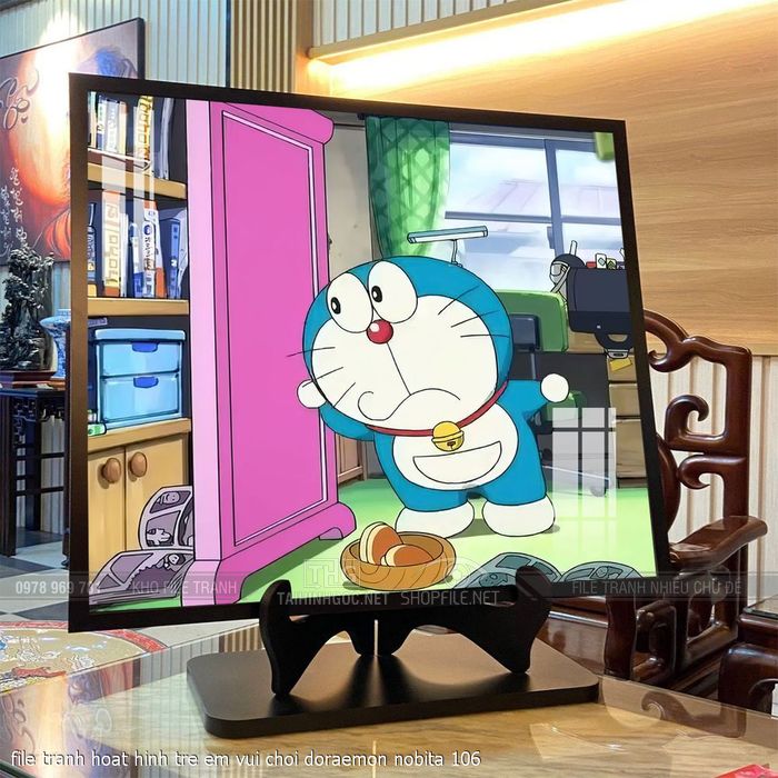 file tranh hoat hinh tre em vui choi doraemon nobita 106