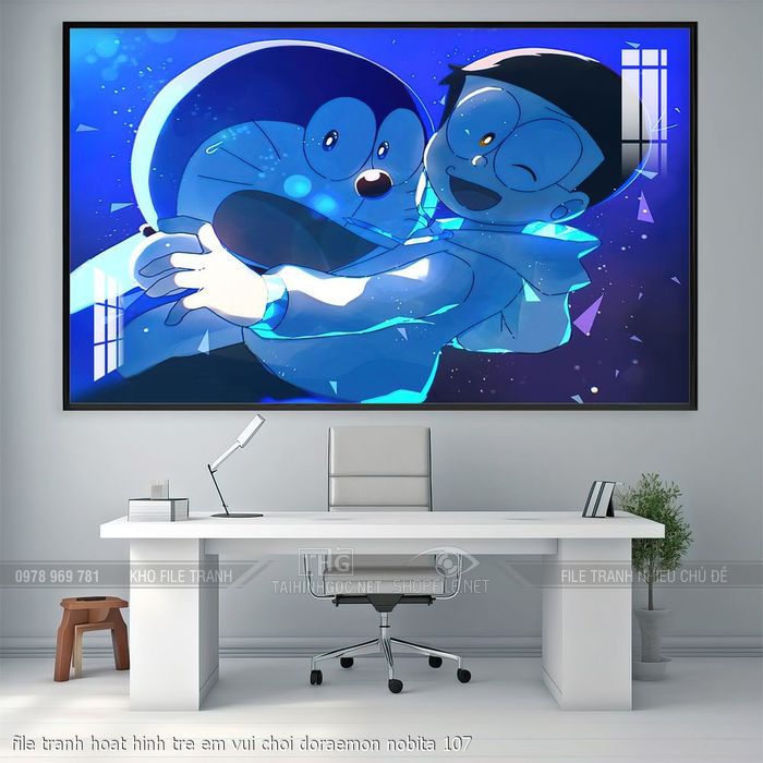 file tranh hoat hinh tre em vui choi doraemon nobita 107