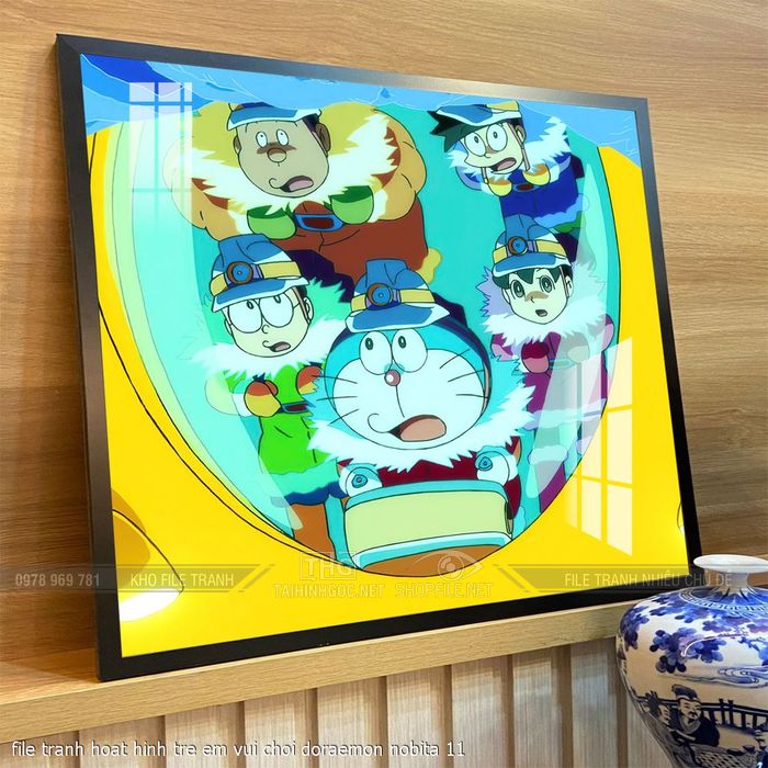 file tranh hoat hinh tre em vui choi doraemon nobita 11