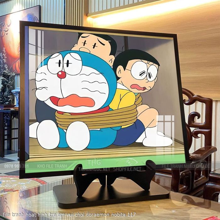 file tranh hoat hinh tre em vui choi doraemon nobita 117