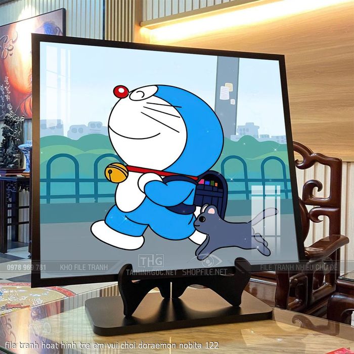 file tranh hoat hinh tre em vui choi doraemon nobita 122