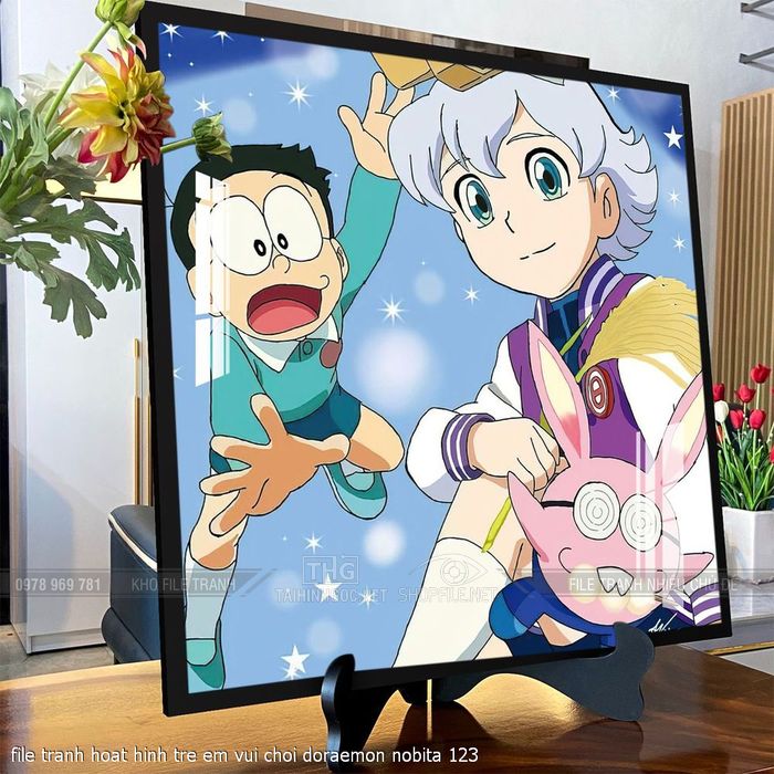 file tranh hoat hinh tre em vui choi doraemon nobita 123