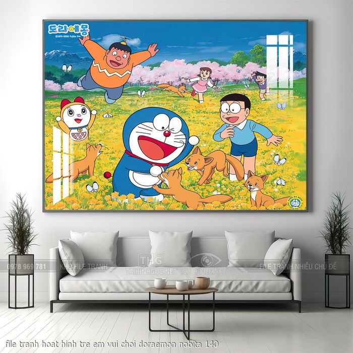 file tranh hoat hinh tre em vui choi doraemon nobita 140