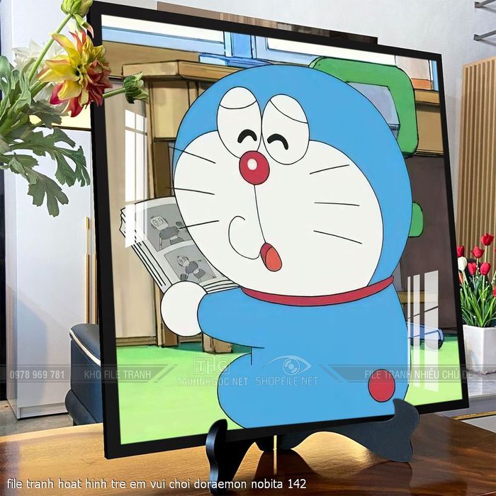 file tranh hoat hinh tre em vui choi doraemon nobita 142