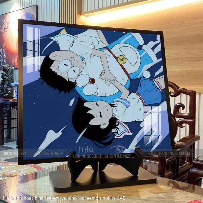 file tranh hoat hinh tre em vui choi doraemon nobita 145