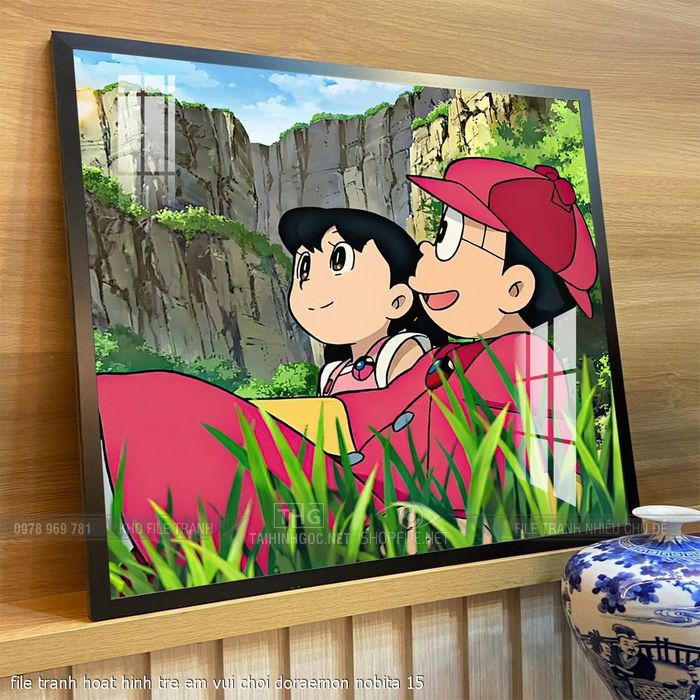 file tranh hoat hinh tre em vui choi doraemon nobita 15