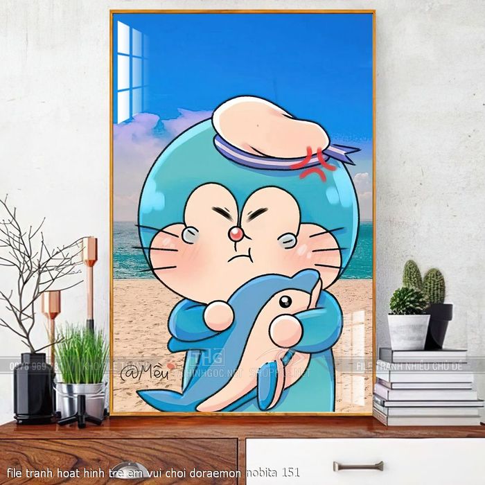 file tranh hoat hinh tre em vui choi doraemon nobita 151