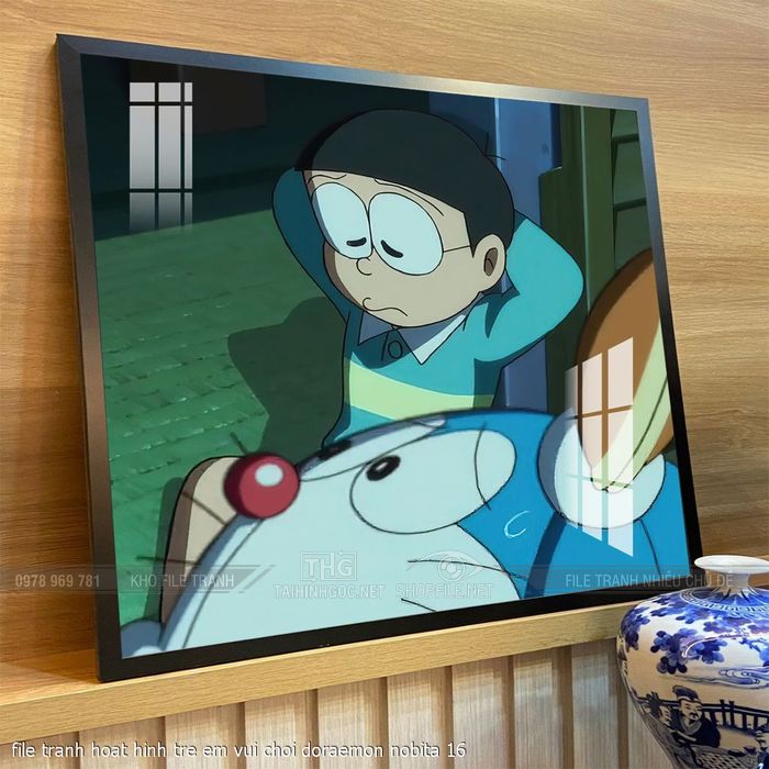 file tranh hoat hinh tre em vui choi doraemon nobita 16