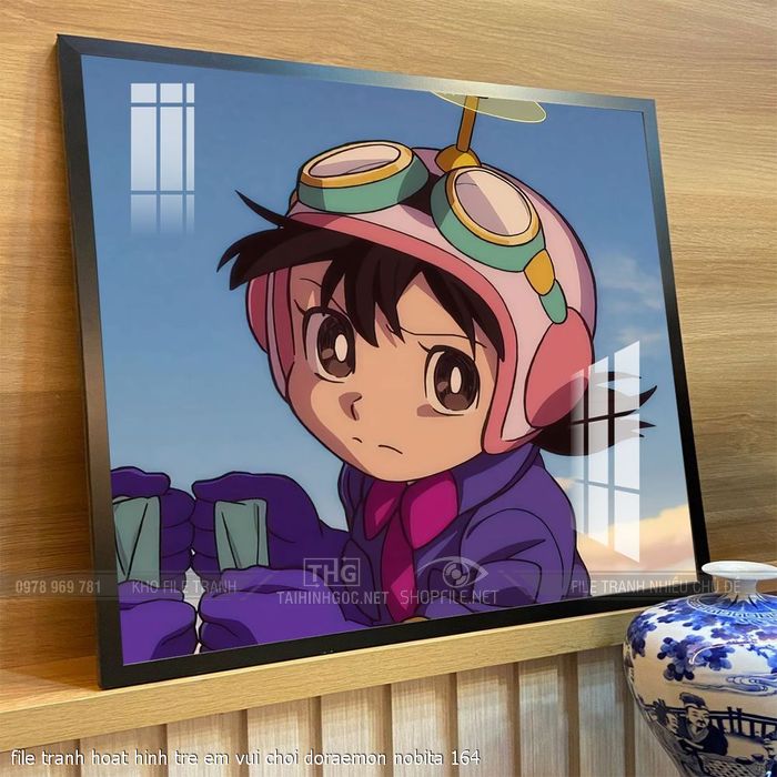 file tranh hoat hinh tre em vui choi doraemon nobita 164