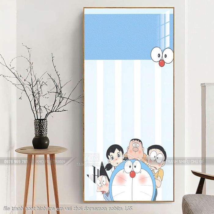 file tranh hoat hinh tre em vui choi doraemon nobita 165