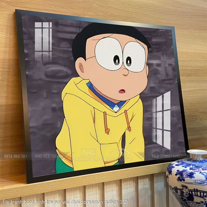 file tranh hoat hinh tre em vui choi doraemon nobita 168