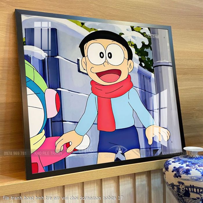file tranh hoat hinh tre em vui choi doraemon nobita 17
