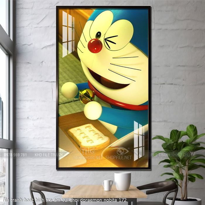 file tranh hoat hinh tre em vui choi doraemon nobita 172