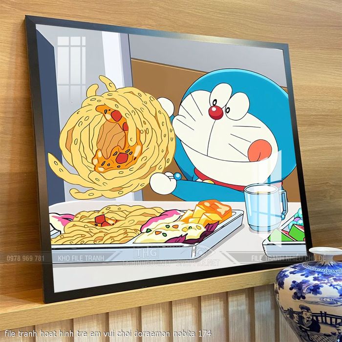 file tranh hoat hinh tre em vui choi doraemon nobita 174