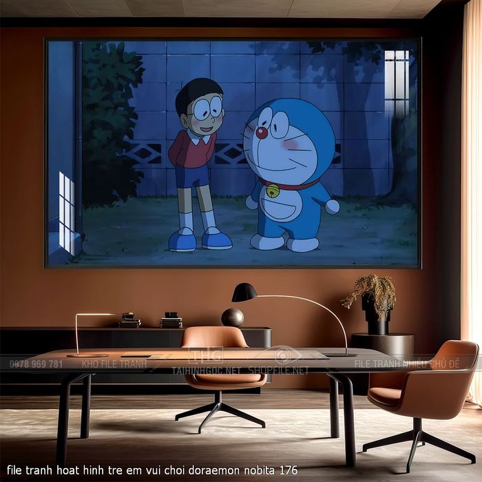 file tranh hoat hinh tre em vui choi doraemon nobita 176