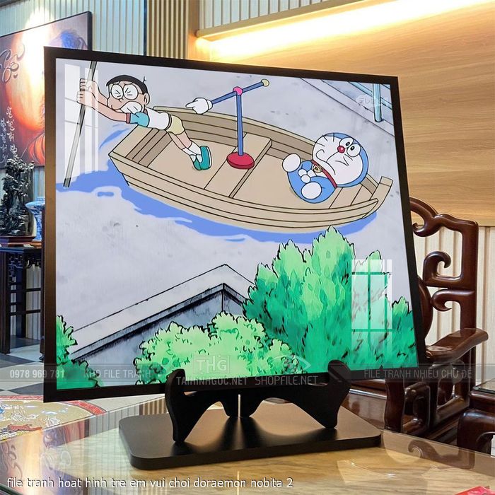 file tranh hoat hinh tre em vui choi doraemon nobita 2