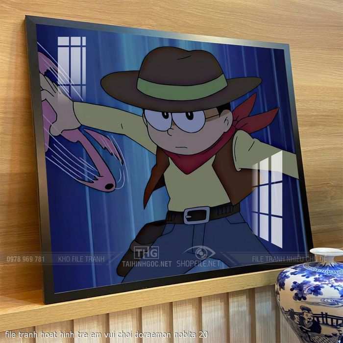 file tranh hoat hinh tre em vui choi doraemon nobita 20