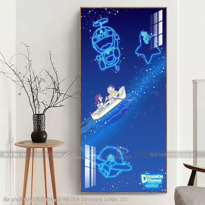 file tranh hoat hinh tre em vui choi doraemon nobita 203