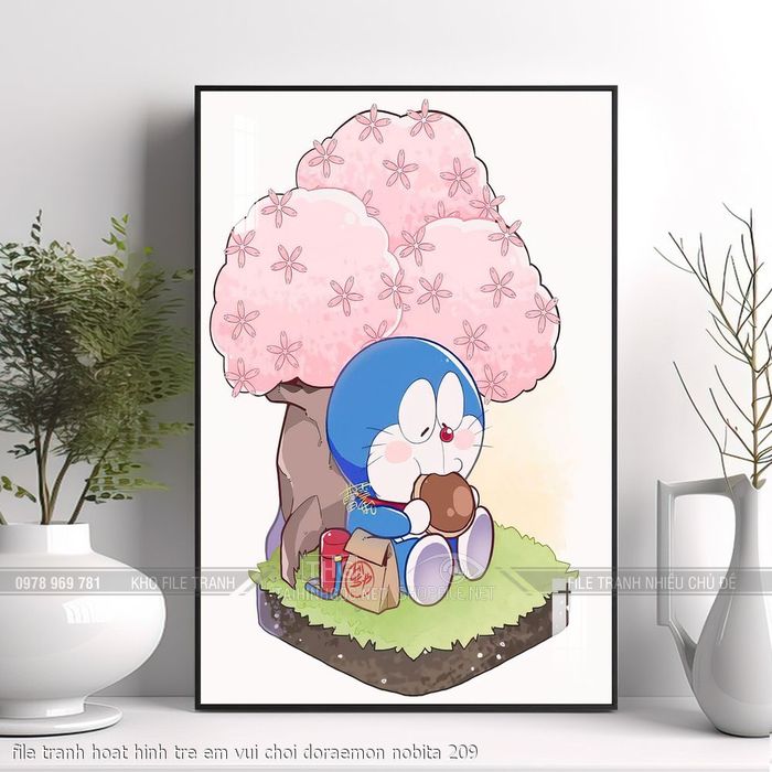 file tranh hoat hinh tre em vui choi doraemon nobita 209