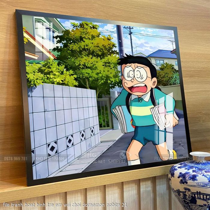 file tranh hoat hinh tre em vui choi doraemon nobita 21