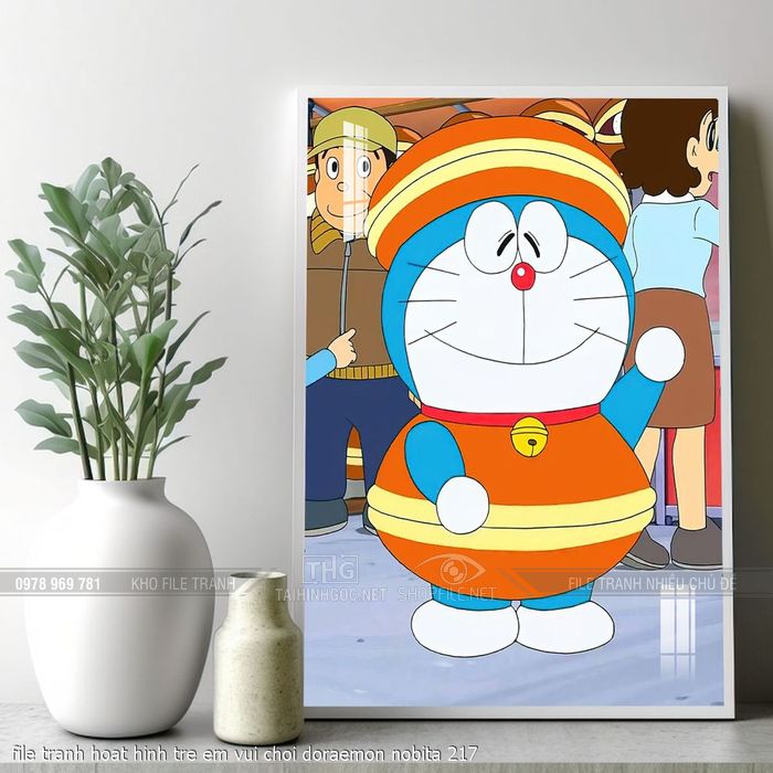 file tranh hoat hinh tre em vui choi doraemon nobita 217