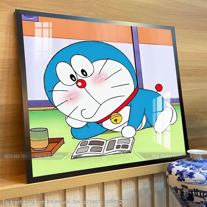 file tranh hoat hinh tre em vui choi doraemon nobita 222