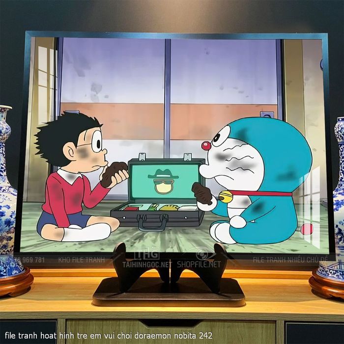 file tranh hoat hinh tre em vui choi doraemon nobita 242