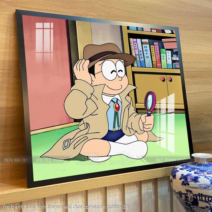 file tranh hoat hinh tre em vui choi doraemon nobita 25