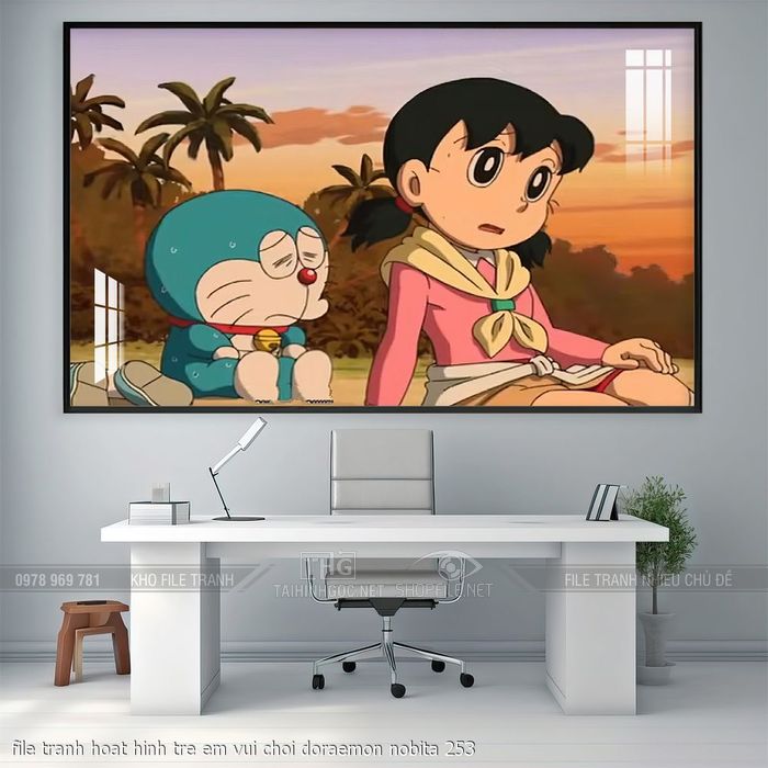 file tranh hoat hinh tre em vui choi doraemon nobita 253