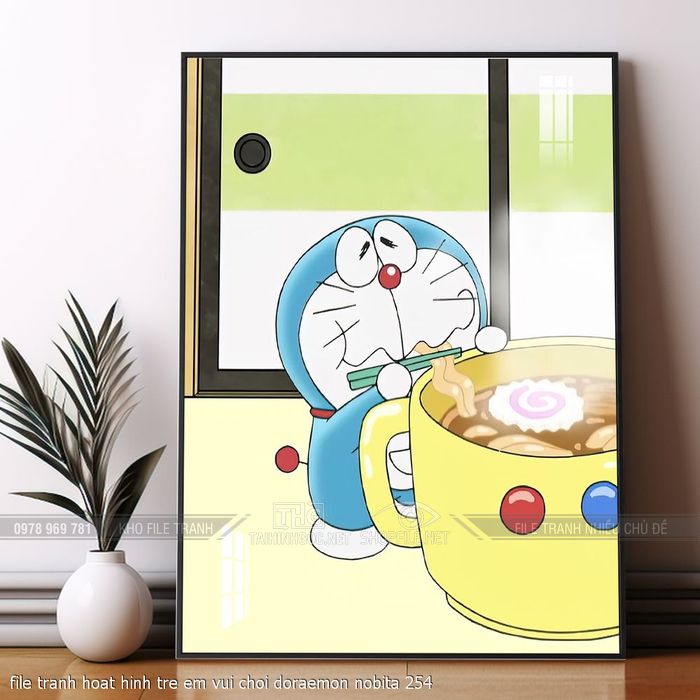file tranh hoat hinh tre em vui choi doraemon nobita 254