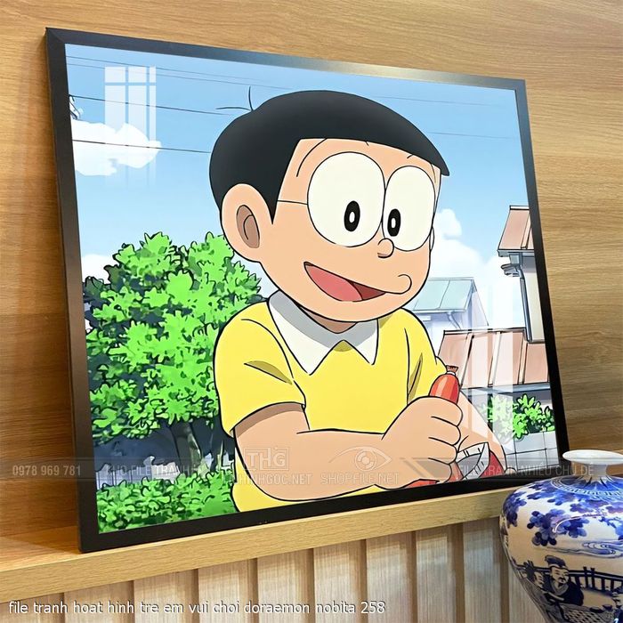 file tranh hoat hinh tre em vui choi doraemon nobita 258
