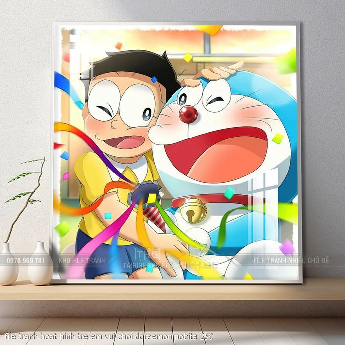 file tranh hoat hinh tre em vui choi doraemon nobita 259