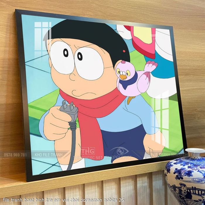 file tranh hoat hinh tre em vui choi doraemon nobita 26
