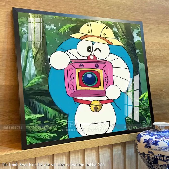 file tranh hoat hinh tre em vui choi doraemon nobita 264