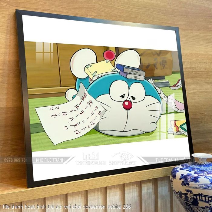 file tranh hoat hinh tre em vui choi doraemon nobita 266