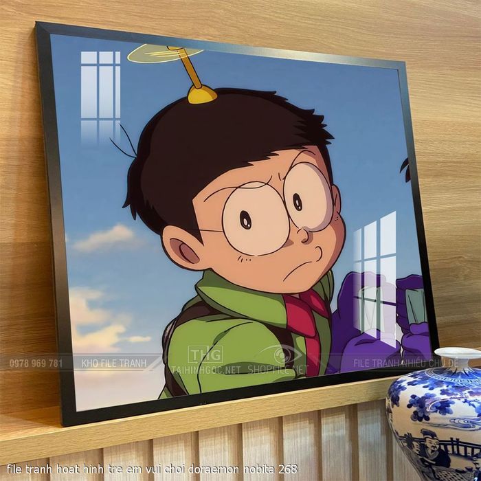 file tranh hoat hinh tre em vui choi doraemon nobita 268