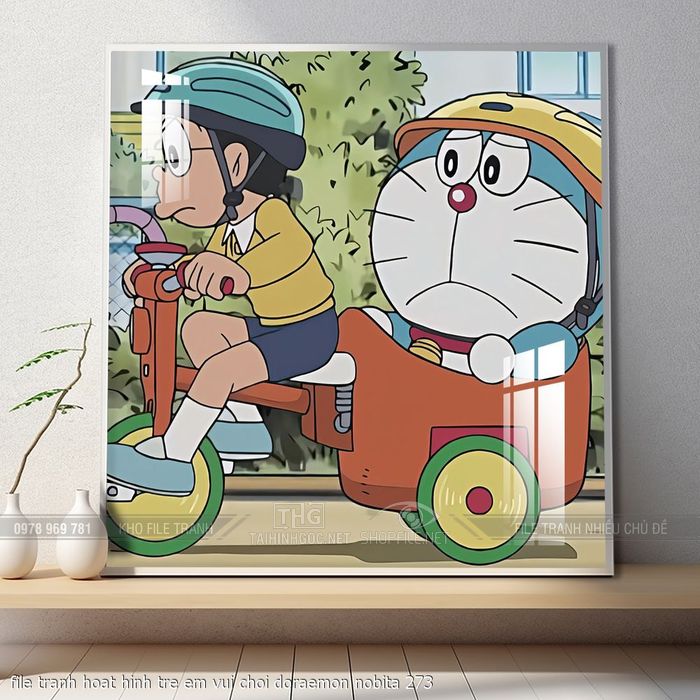 file tranh hoat hinh tre em vui choi doraemon nobita 273