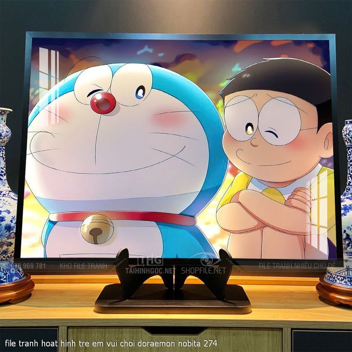 file tranh hoat hinh tre em vui choi doraemon nobita 274